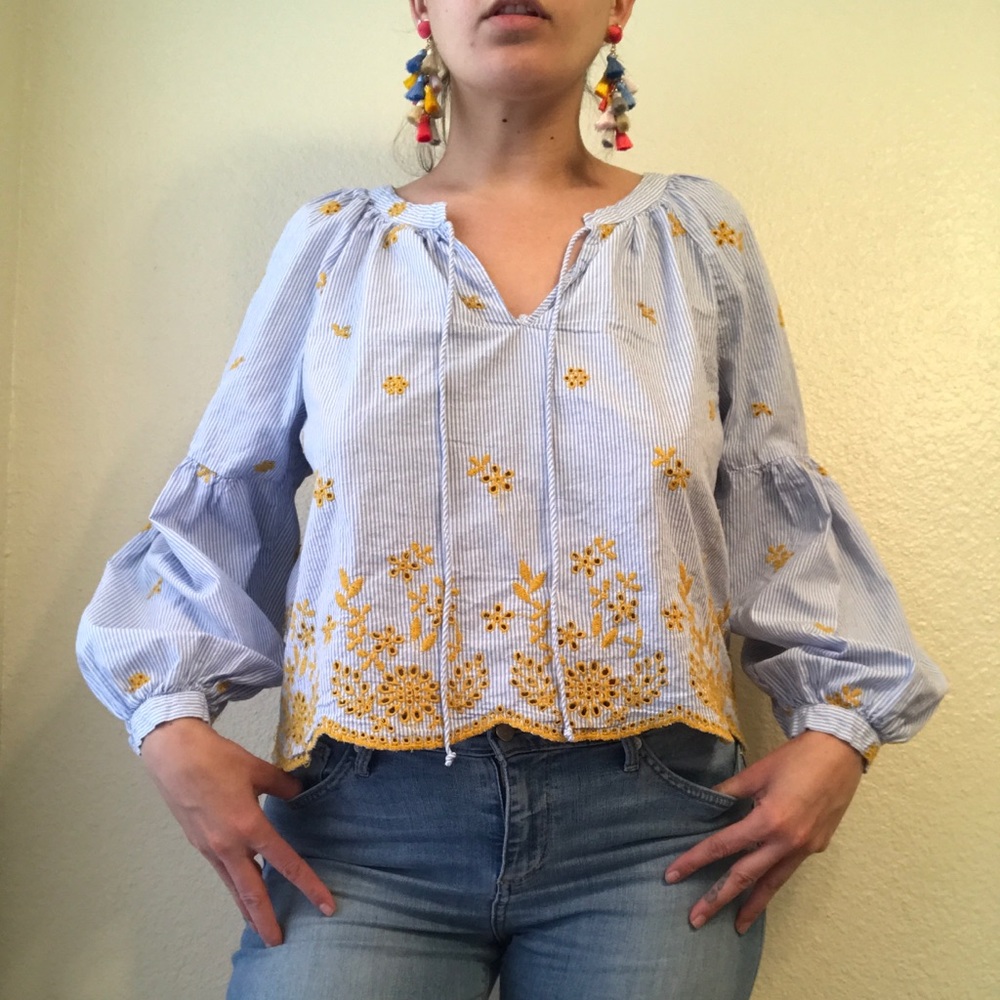 Zara summer blouse